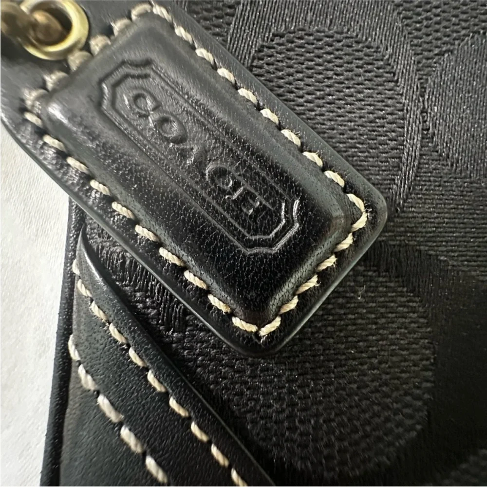Coach Black Wristlet - Picture 2 of 6